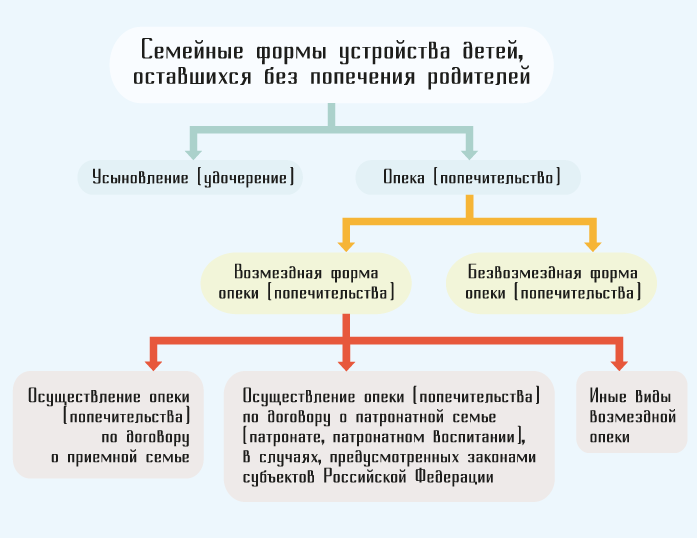 Курсовая работа по теме Опека и попечительство, как форма семейного устройства детей-сирот в РФ